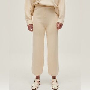 babàa no10 Cotton Trousers Natural